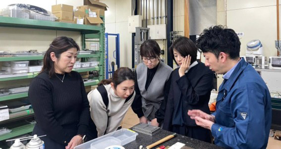 かながた小町 工場見学会